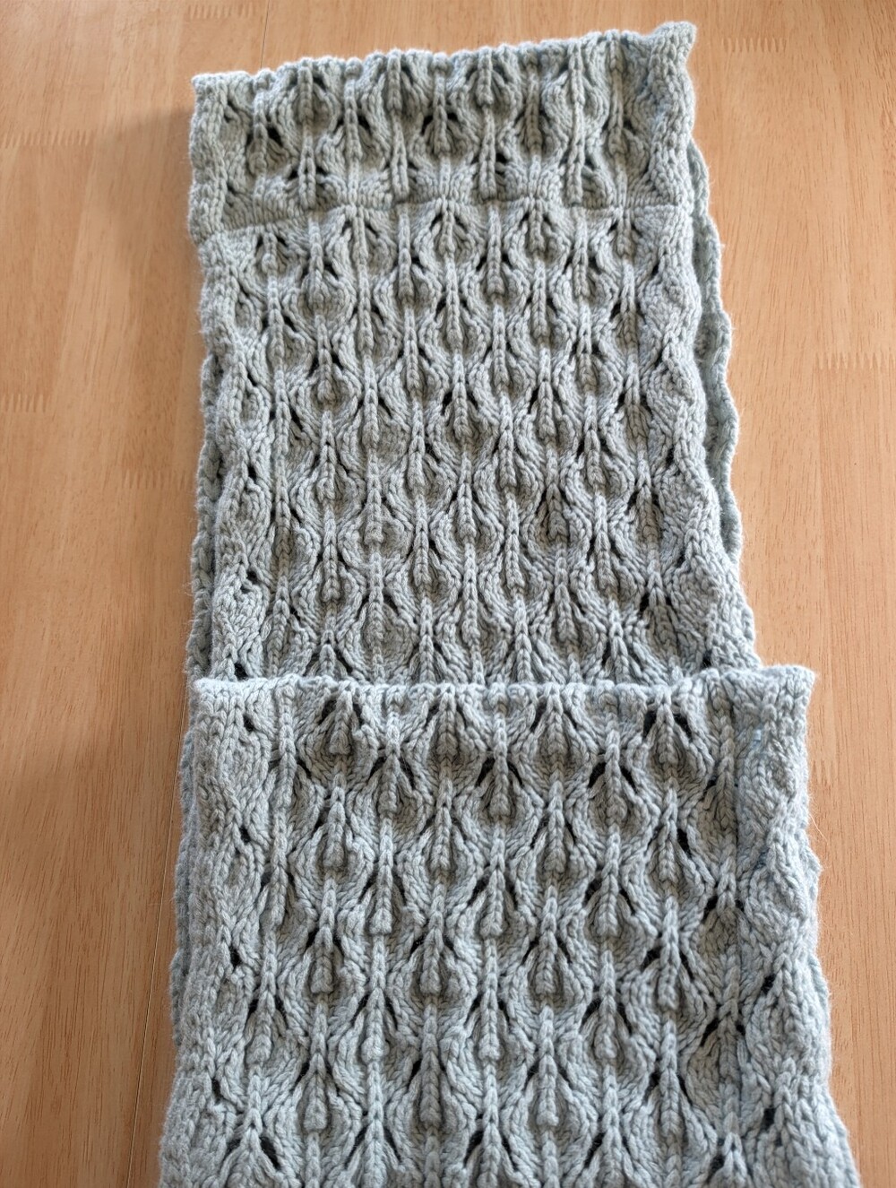 Pastel Green/Seafoam Chunky Knit Infinity Scarf